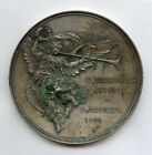1891 Germany Wurttemberg Kg  Wilhelm Ii   Charlotte Marriage Medal Rare Au  88mm