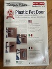 Ideal Pet Products Designer Series Extra Large Plastic Pet Door Dogs Up To 90 Lb