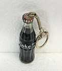 Coca cola  3 1 4   Glass  Bottle       Key Chain Keychain
