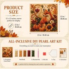 Pearl Painting Kit - Pearl Art Diy Kits For Adults Autumn Pumpkin Autumn