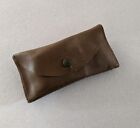 Vintage Military Us Army Sewing Kit Tan Vinyl Snap Closure
