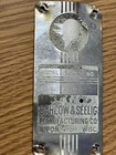 Nameplate From Vintage Barlow   Seelig Mfg Co Speed Queen Washing Machine