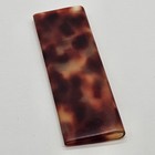 Vintage Faux Tortoise Shell Brush Comb Case With Bee Design  case Only   Antique