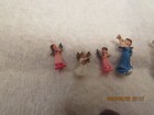 Vtg Miniature Dollhouse Christmas Decorations
