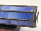 Vintage 1984 Charles Karadimos Signed Handmade Stained Glass Kaleidoscope Stand
