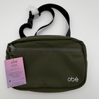 Ob   Olive Green Waist Pack Fitness Belt Bag Nwt