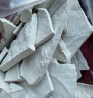 1 Pound Georgia White Kaolin Clay Chunks   Crunchy White Clay