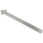 6 X 15 32  Stainless Steel Ruler  32nds-64ths-mm   0 5mm   7006-0003 