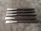 5-pack New Stanley 18-302  7 16  X 5-1 2  Oal  Cold Chisels  bn493 