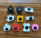 Lot Of 10 Motivational Quote Croc Jibbitz Charms  Croc Shoes Preowned- Excellent
