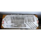 1847 Rogers Bros Vintage Grape Silverplate Flatware Set 97 Pieces