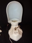 Vintage Pair Porcelier Porcelain Wall Sconce Light Fixture Ceramic Bath