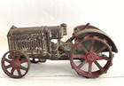 Antique Original Arcade Cast Iron Mccormick-deering Threshing Machine   Tractor