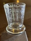 Medicine Dose Glass  - Footed And Unusual 
