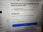 Pistol Grip Steel Strapping Banding Tool And Tensioner