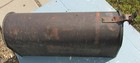 Primitive Old 1950s Large Black Steel Rfd Rural Route U s  Mail Delivery Mailbox