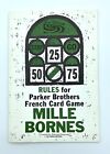 Mille Bornes French Auto Race Card Game Individual Replacement Cards 1971 Upick