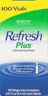 Hydrating Lubricant Eye Drops - 100 Single-use Vials  2 Pack  Soothing Relief
