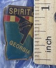 Spirit Of Georgia B-2 Stealth Bomber Enamel Lapel Pin Northrop Grumman Usaf Vtg