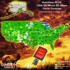 Garmin Huntview Plus Indiana Map - Microsd Birdseye Satellite Imagery 24k Hunt