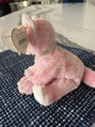 Ty Beanie Babies 2002 6 Inch Carnation The Pink Cat W  Collar Plush Stuffed Toy 