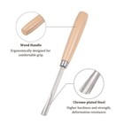 4pcs Wood Carving Knife 9mm Half-round Tip Engraving Cutting Blade 6 5 