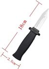 1x Retractable Plastic Knife Joke Halloween Props Toy Disappearing Fake Dagger