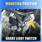Brake Light 36750-sma-013 Stop Fit Honda Acura Switch 2001-2015 Stoplight