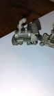 Vintage Disney Character Pewter 8 Piece Train Set