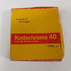 Lot Of Kodak Kodachrome 40 Super 8 Color Movie Film Cartridge Kma 464 Type A