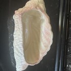 Large 10  Long Ceramic Conch Shell Planter Mid-century Vintage