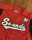 Vintage Nashville Sounds Rawlings Jersey Size 48 Milb Player Used  30 Brewers