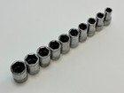 Snap-on Tools Usa 310swmya 10pc Metric 10mm-19mm Socket Set  1 2  Drive  6 Point