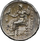 Macedonian Alexander The Great Iii   Zeus Ngc Tetradrachm Ancient Greek Coin 872