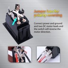 Weideer 12v Reverse Polarity Switch momentary Power Jack Rocker Up Down-4 Pin 