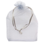 Gray Drawstring Organza Gift Bags Wedding Party Favor Jewelry Pouches 20 50 100