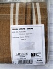 Libeco 100  Belgian Linen Canal Stripe Grand Euro Pillow Sham     New