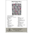 Notting Hill Quilt Pattern   60x75 Finished Size   By Cotton Street Commons