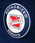 Buick Service - us Made - Embossed Metal Sign - Garage Shop  Man Cave Wall D  cor