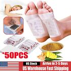 100pcs Detox Foot Patches Pads Body Toxins Feet Slimming Deep Cleansing Herbal