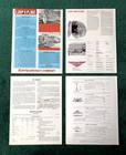 Orig 1975 Eyerly Aircraft Brochure Lot Carnival Amusement Ride Loop O Plane Rock