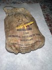 1920   s Burlap Bag Of 100 Rite Hite Tees  Vintage Golf Tee