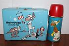 Rare 1963 Bullwinkle  Vinyl Lunchbox   Thermos Near Mint Best Out There