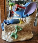 Disney s Lilo stitch   Stitch On Summer Break  Ceramic Cookie Jar Le Of 350