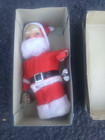 Vintage Mechanical Santa Alps Japan Tin Tin Toy Wind Up