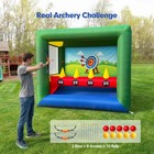 Wellcomer Inflatable Archery Target Game With Blower  Portable Carnival Setup