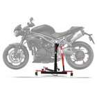 Motorbike Constands Power Evo Central Stand Paddock Lift Red Without Adapter Pla