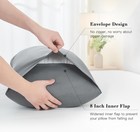 Body Pillow Cover  Ultra Soft Microfiber Long Pillowcase  20x54 Inch  dark Gray 
