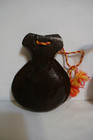 Vintage Three Hand-carved Hardwood Castanets W  Cord