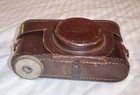 Leica Brown Leather Camera Case By E  Leitz  Wetzlar Germany